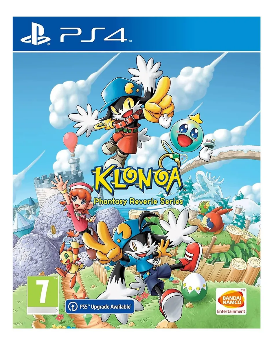 Klonoa Phantasy Reverie Series para PlayStation 4 (PS4) - Juego de Aventura y Plataformas - Descubre Mundos Fantásticos y Revive Clásicos - Edición Física para Consola