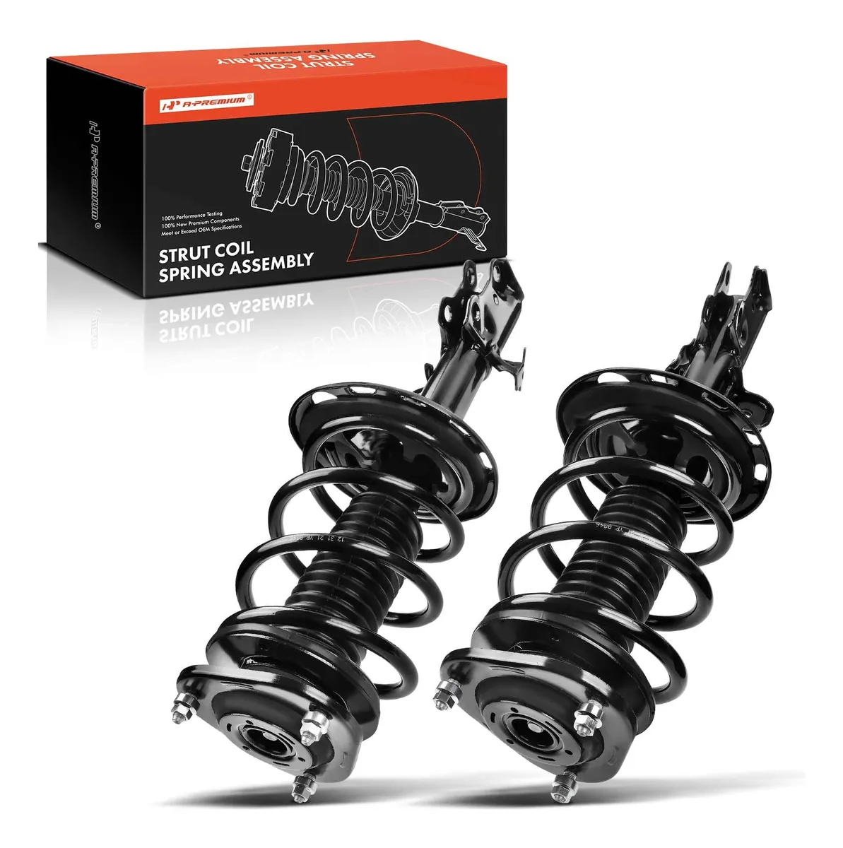 Puntales de Suspensión Delanteros Originales para Toyota RAV4 2006-2012 | Amortiguadores de Alto Rendimiento | Mejora la Estabilidad y Conducción