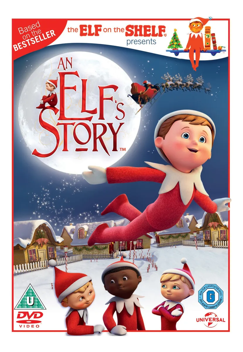 A Elf's Story Decoración de Navidad DVD 2012 - Película Familiar Festiva para Celebrar las Fiestas, Revive la Magia Navideña con esta Edición Especial