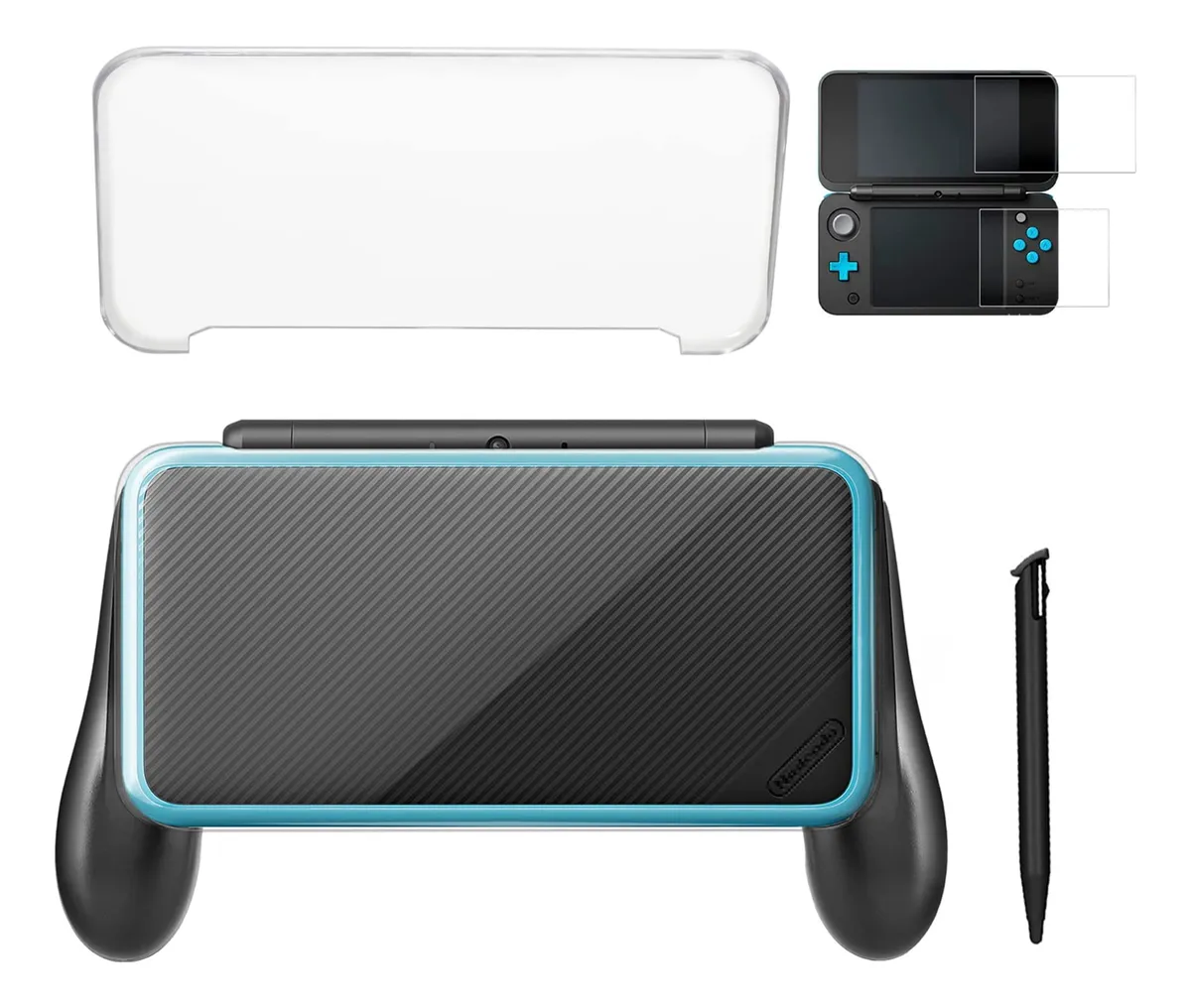 Soporte Ergonómico Profesional para Nintendo 2DS XL con Estilete y Protector Integrado - Mejora tu Experiencia de Juego y Comodidad