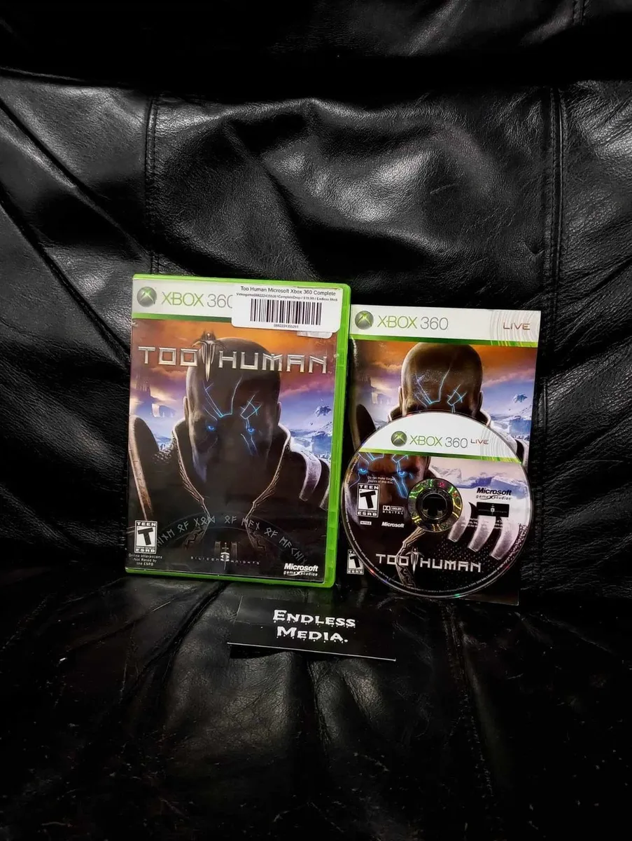 Xbox 360 Inhuman Juego de Aventura Microsoft Too Human para Xbox 360: Sumérgete en una ...