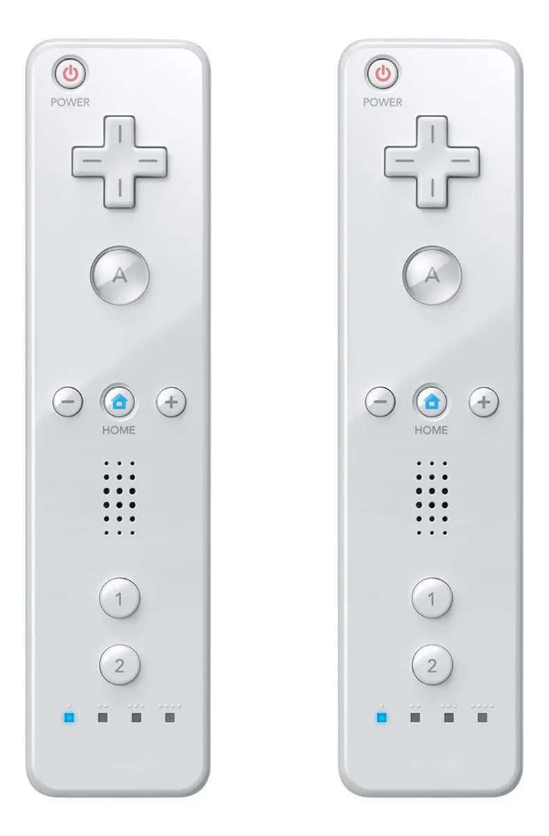 Pack 2 Controladores Wii con Funda de Silicona Protectora y Correa de Seguridad para Juego Inmersivo - Accesorios Esenciales para Nintendo Wii