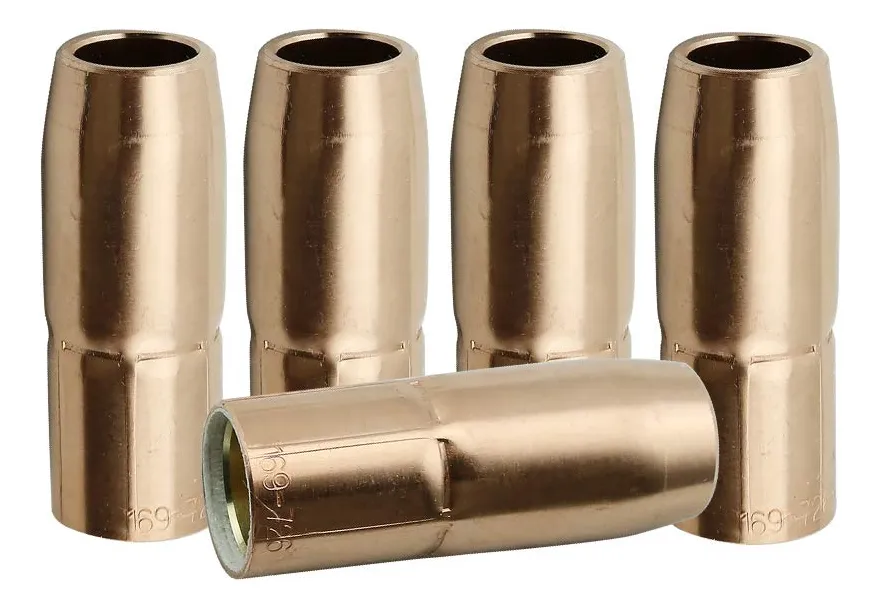 Boquillas de Gas para Soldadura Miller & Hobart MIG | Repuesto Profesional para Pistolas de Soldar | Alta Durabilidad y Rendimiento Óptimo en Soldadura