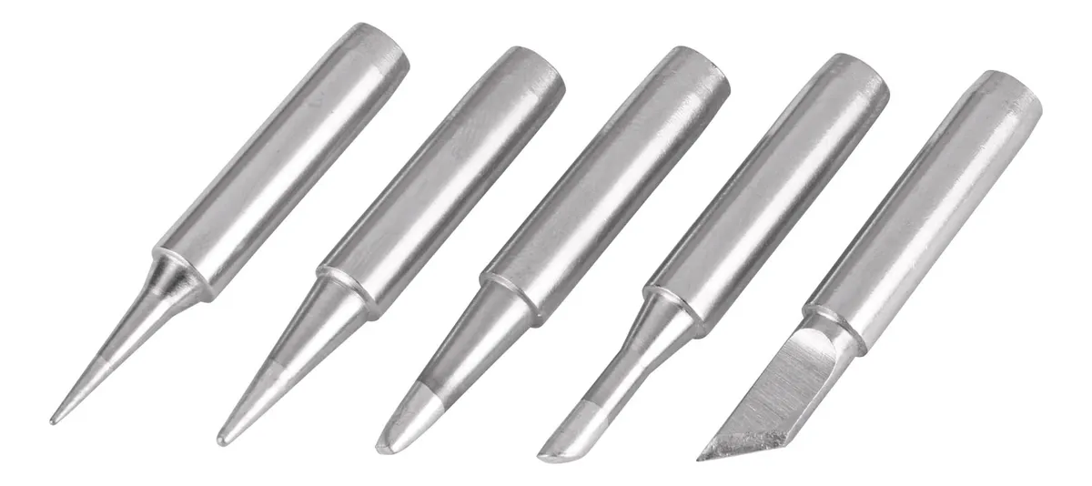 Juego 5 Puntas Cautín 25W Cau-25r Truper - Repuestos Esenciales para Soldadura de Precisión y Reparaciones Electrónicas