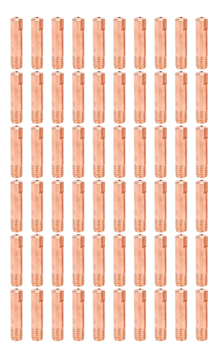 60 Piezas Punta Contacto Soldadura MIG Boquilla Cobre 15AH 0.8mm para Mig Welding - Alta Calidad, Durabilidad y Rendimiento Óptimo
