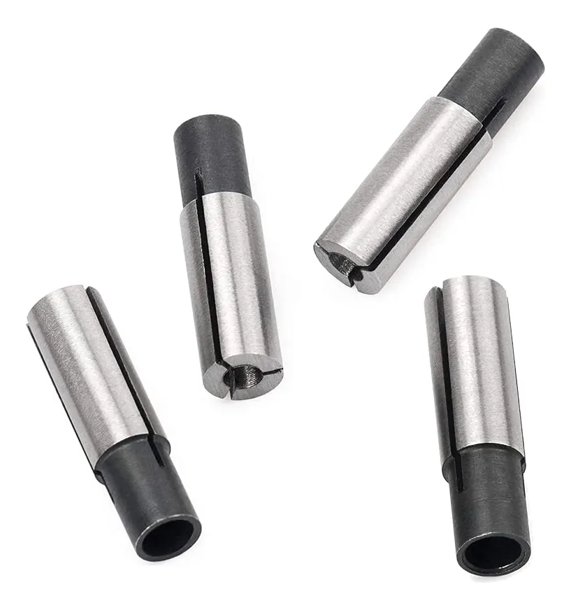 4 Piezas Adaptador Destornillador 1/4" Hexagonal a 6mm Acero Carbono | Conector Portabrocas Universal | Herramienta Manual Profesional