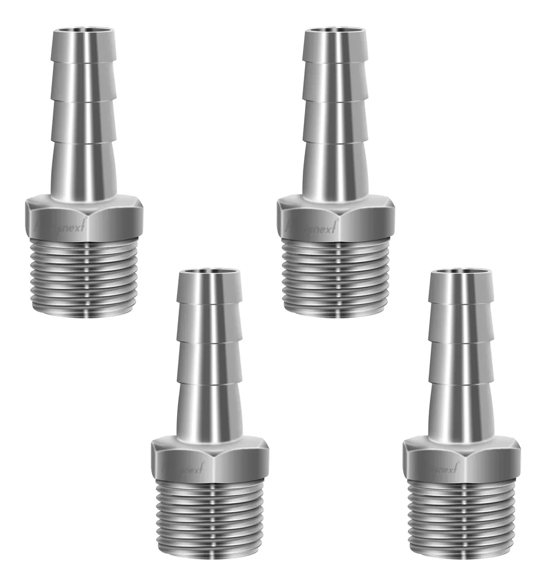 Manguera de Púas de Acero Inoxidable 1/2" NPT para Cerveza - Conexión Segura y Duradera para Elaboración de Cerveza Artesanal