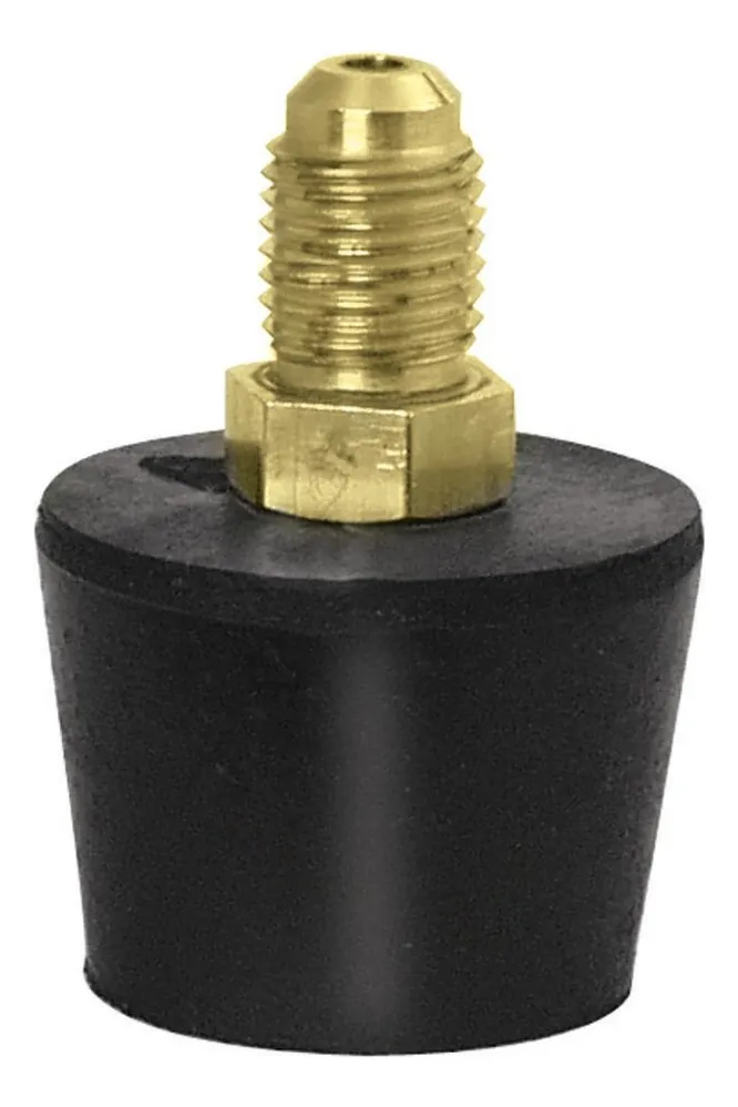 Adaptador Tapón Goma Uniweld 40051 para Soldadura y Conexiones, Diámetro 2.54 cm, Uso Profesional y Doméstico