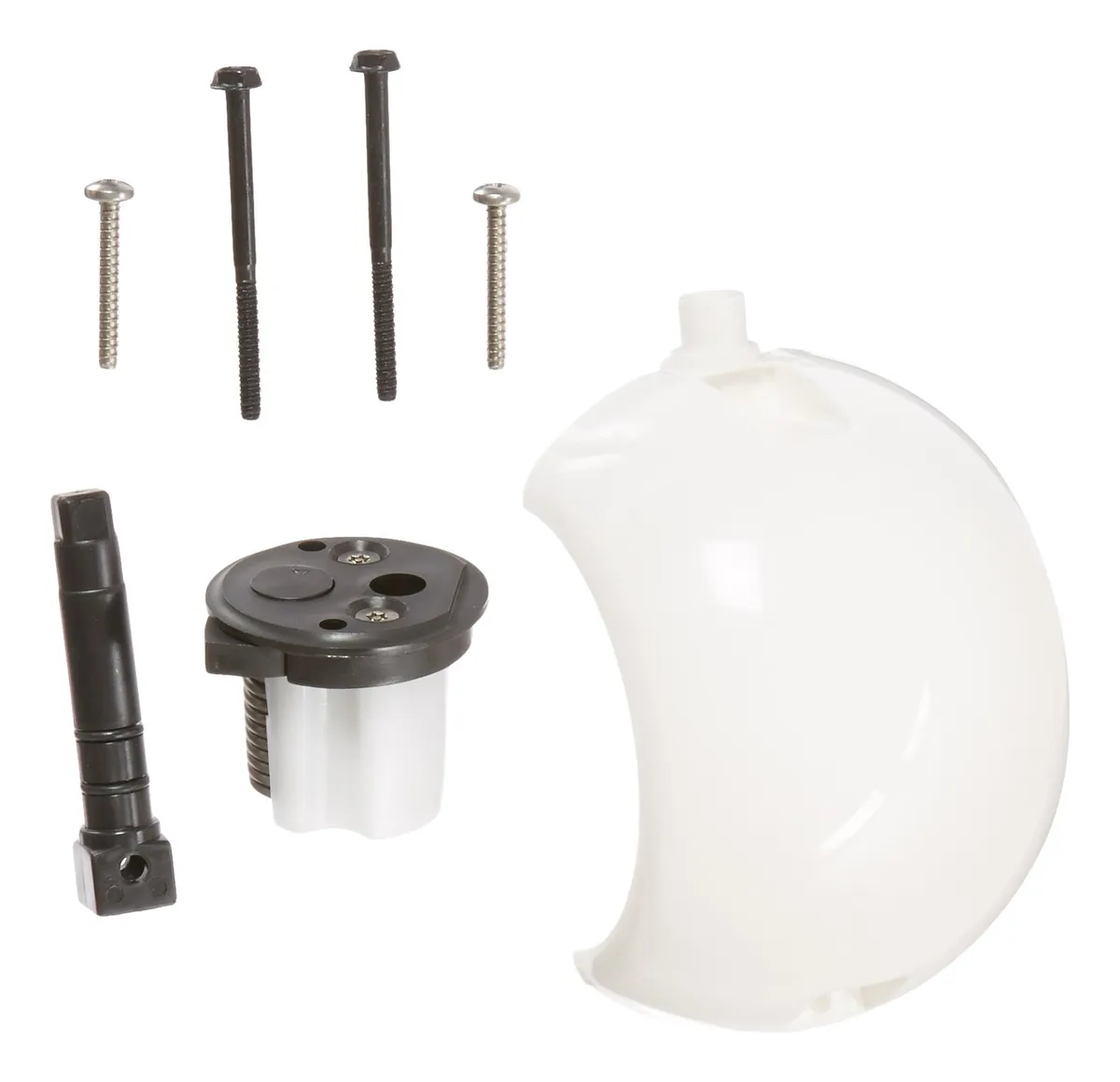 Juego Bola y Eje para Inodoro Dometic Blanco - Repuesto Original para Baños Móviles y Caravanas | Fácil Instalación y Durabilidad Garantizada