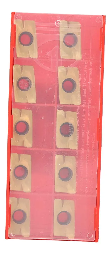 10 Piezas Insertos de Carburo APMT1604 para Herramientas de Corte - Fabricación Industrial y Mecanizado de Precisión - Alta Durabilidad