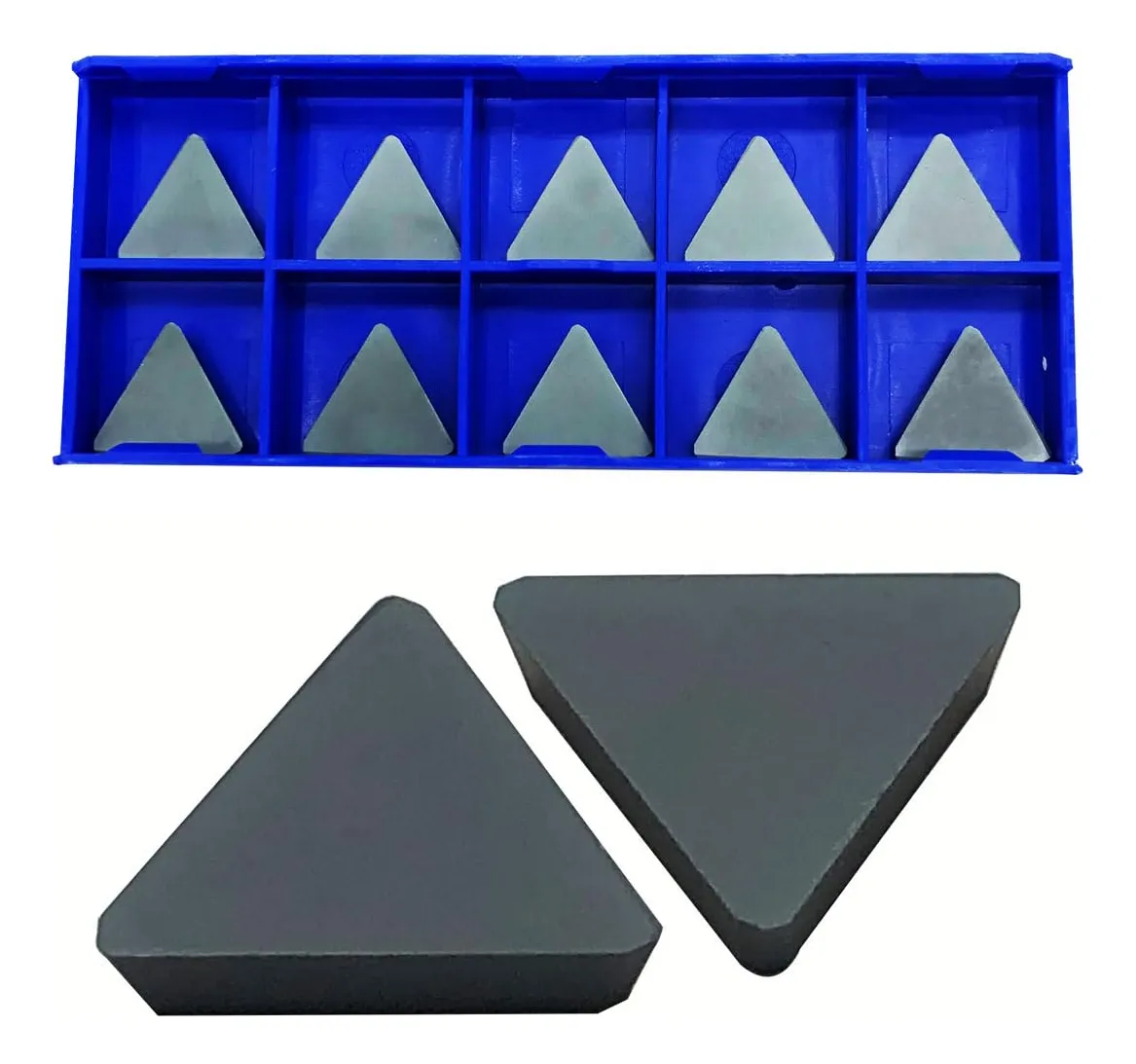 Molino de Extremo R8 1 Pulgada con Insertos Triangulares - Herramienta de Fresado de Precisión para Metalurgia y Mecanizado CNC - Diámetro 25.4mm