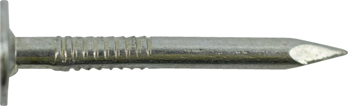Clavos de Techo Electrogalvanizados 1960 Unidades para Fijación Segura de Techos - Ideal para Proyectos de Construcción y Reparación de Cubiertas