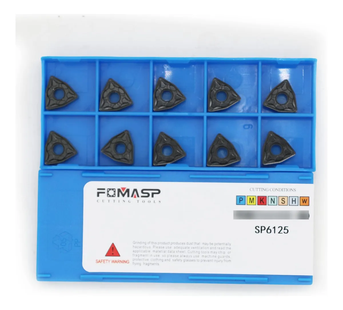 10 Piezas Insertos de Carburo WNMG332 WNMG060408 para Acero - Corte Preciso y Duradero para Fresado y Torneado