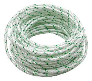 Cuerda de Arranque Retroceso Compatible para Motosierra y Cortacésped - Repuesto Duradero y Fiable para Motores Pequeños - Fácil Instalación Universal