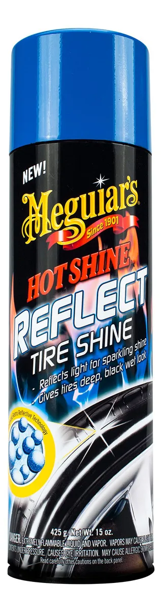 Abrillantador de Llantas Meguiars DKO G18715 para un Brillo Intenso y Duradero - Fórmula Profesional para Todo Tipo de Llantas - 473ml