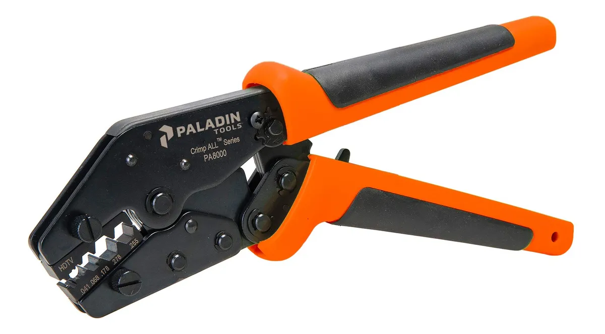 Herramienta Profesional Crimpall para Prensar Cables HDTV Universales: Precisión y Durabilidad para Instalaciones de Redes y Audiovisuales