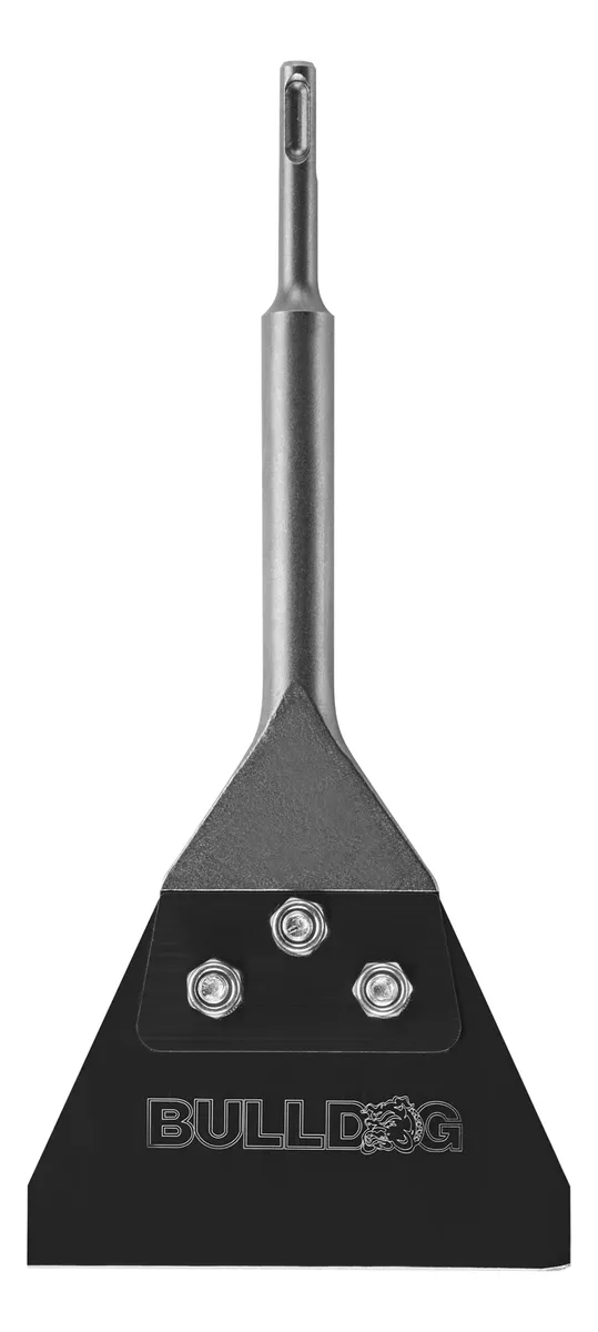 Rascador de Suelo SDS-Plus Bulldog 5 x 11 Pulgadas - Herramienta Profesional para Eliminación de Adhesivos y Residuos Duros - Uso Intensivo
