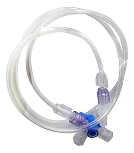 Llave de 3 Vías con Extensión Transparente - Juego de 5 Piezas para Fontanería Profesional y Hogar - Accesorios de Conexión Duraderos