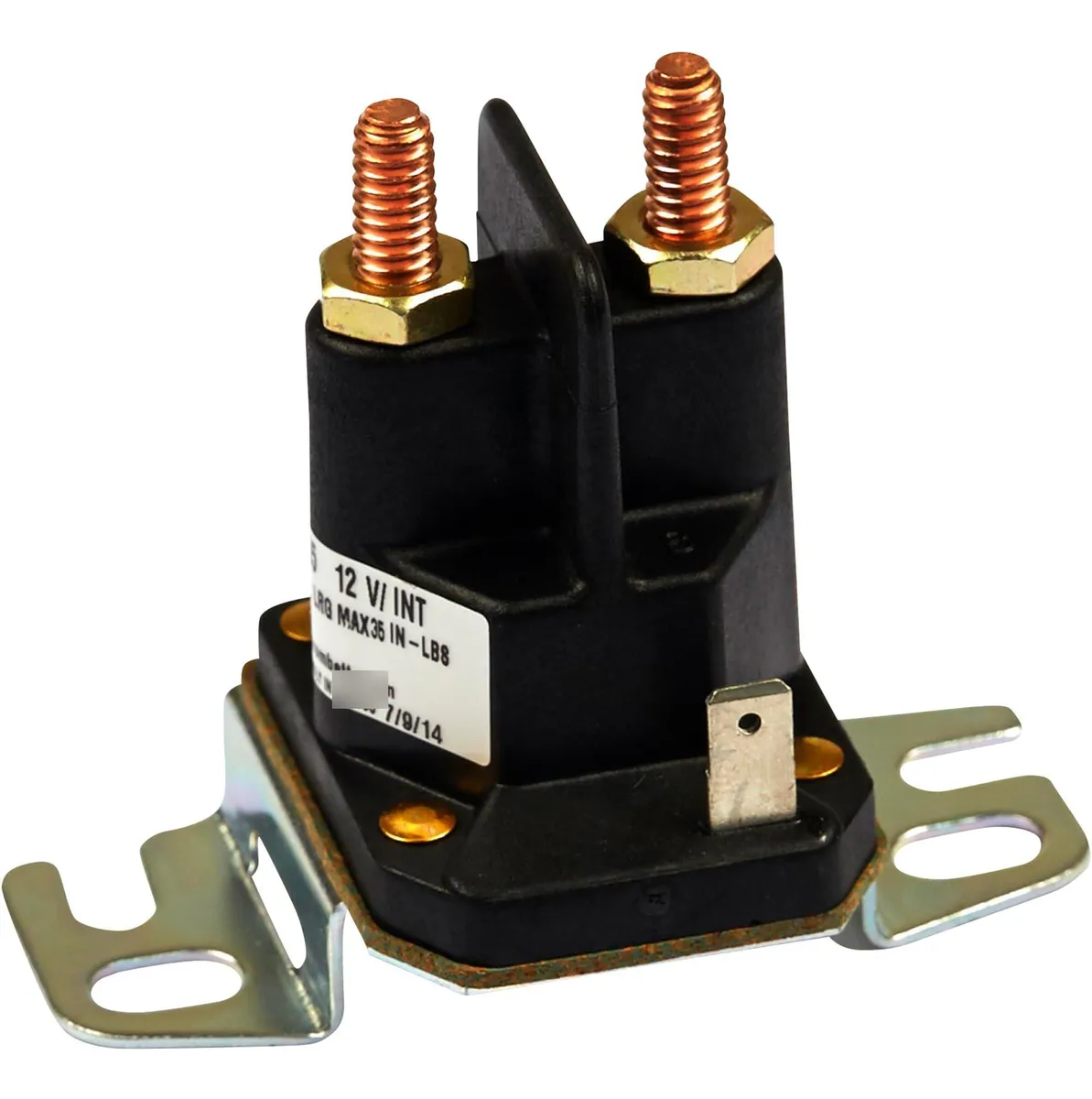 Solenoide de Arranque Universal Compatible con Repuestos 691656 y 790951 - Pieza de Encendido Duradera para Motores
