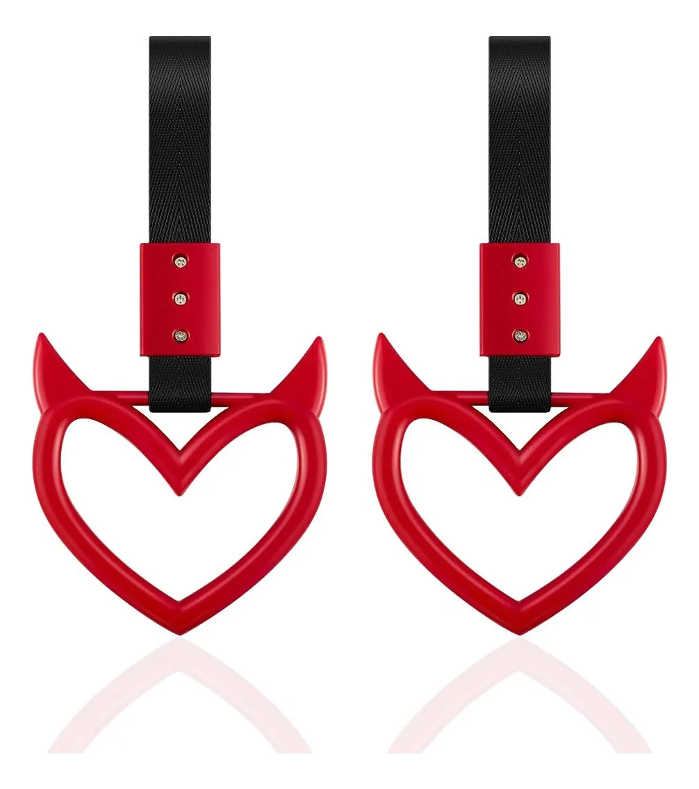 Anillos para Tiradores de Cocina con Diseño Corazón de Diablo | Mango Decorativo para Muebles | Estilo Único y Moderno para Armarios y Cajones