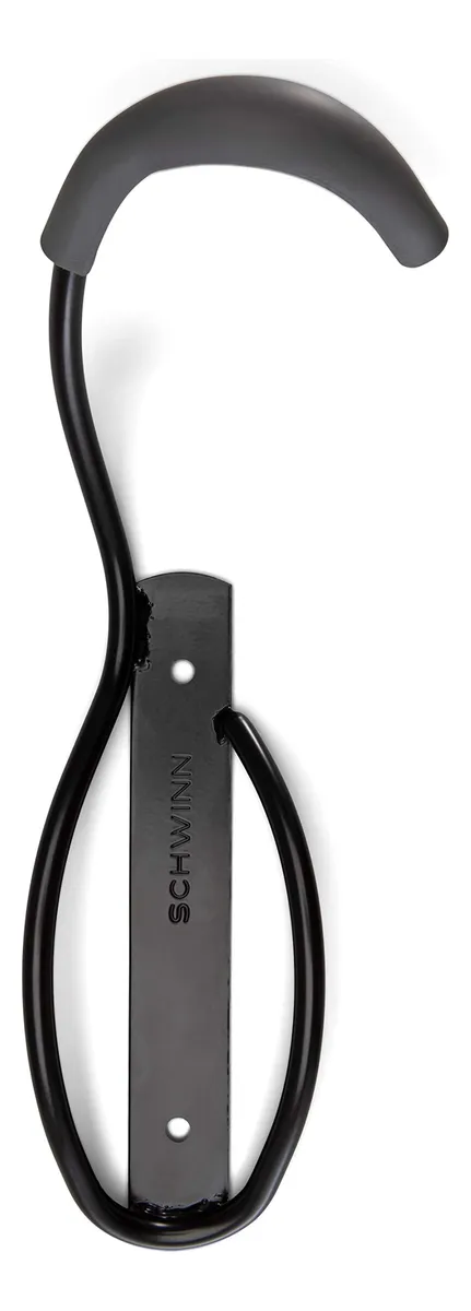 Colgador de Bicicleta Negro para Pared | Soporte Ahorra Espacio Fácil Instalación | Máxima Seguridad y Organización para tu Bici