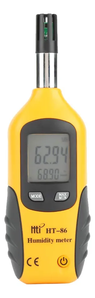 Medidor Digital de Temperatura y Humedad Higrómetro Termómetro Multifuncional Preciso para Hogar, Oficina, Invernadero y Más