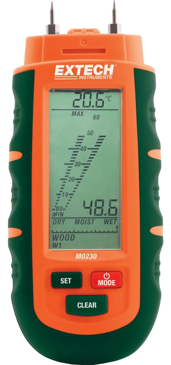 Medidor de Humedad Portátil Interior | Digital Profesional | Control Ambiental Preciso | Compacto y Fácil Uso | Monitorea tu Hogar