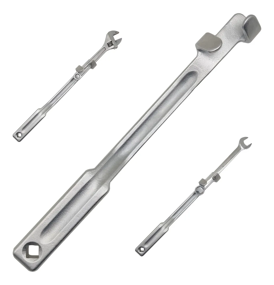 Amplificador Extensor de Barra de Torsión para Reparación de Llaves - Plateado Duradero para Mayor Palanca y Apalancamiento en Tareas Difíciles