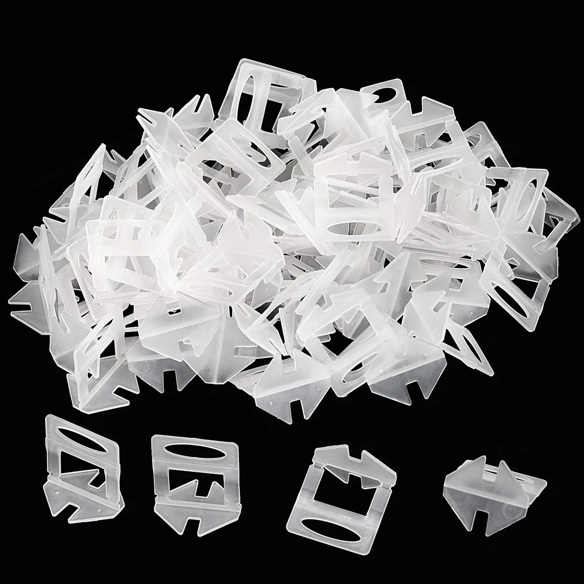 800 Piezas Clips Nivelación Baldosas y Espaciadores para Bricolaje - Instalación Perfecta de Azulejos - Multicolores - Herramientas para Reforma Hogar