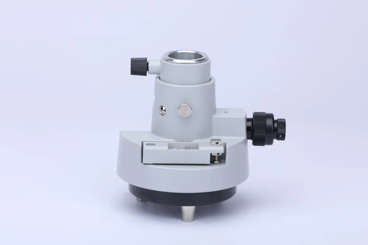 Adaptador Tribrach Topografía Óptica con Plomada de Precisión para Estaciones Totales y GPS | Accesorios Geodésicos Profesionales