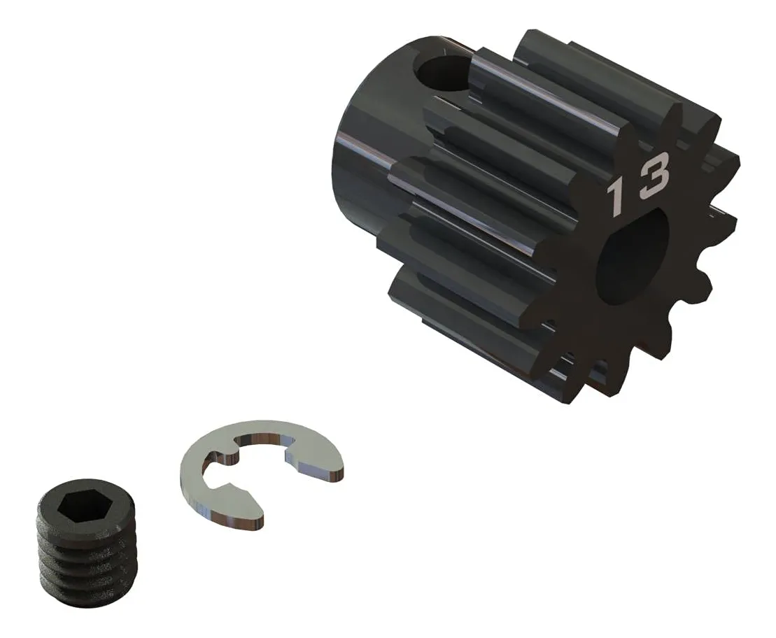 Engranaje de Piñón Arrma 13T Mod1 Safe-D5 Ara311053 - Componente de Transmisión Duradero para Vehículos RC