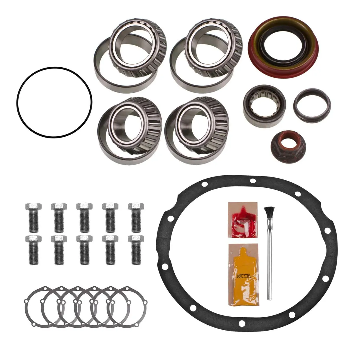 Kit Completo Instalación Anillo y Piñón para Ford 9 Pulgadas - Componentes de Alta Resistencia para Eje Trasero