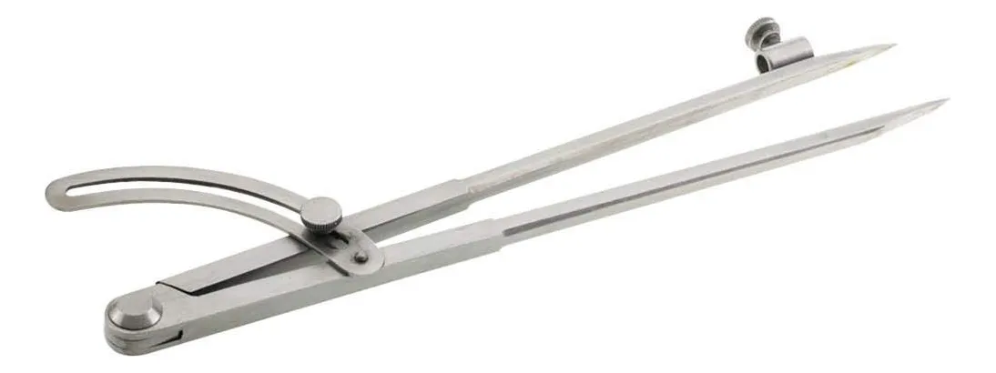 Divisor de Penci Grizzly H5886 con Wing, Acero Inoxidable Resistente, Ideal para Organización y Precisión, Longitud 30.5 cm | Herramienta Versátil