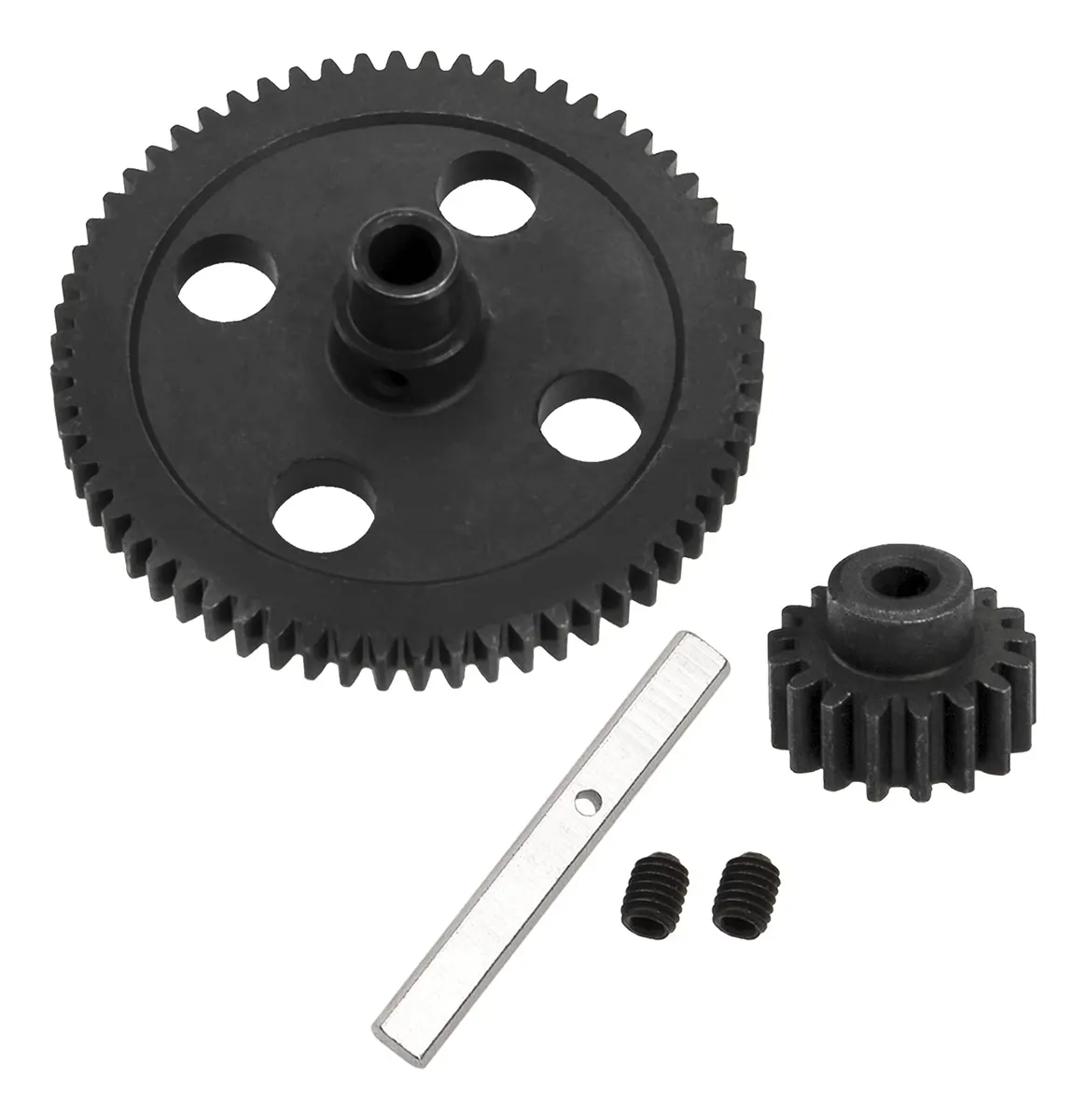 Engranaje Reducción Central Piñón 62T 17T para Coches RC Wltoys - Mejora Rendimiento y Durabilidad - Repuesto Alta Calidad