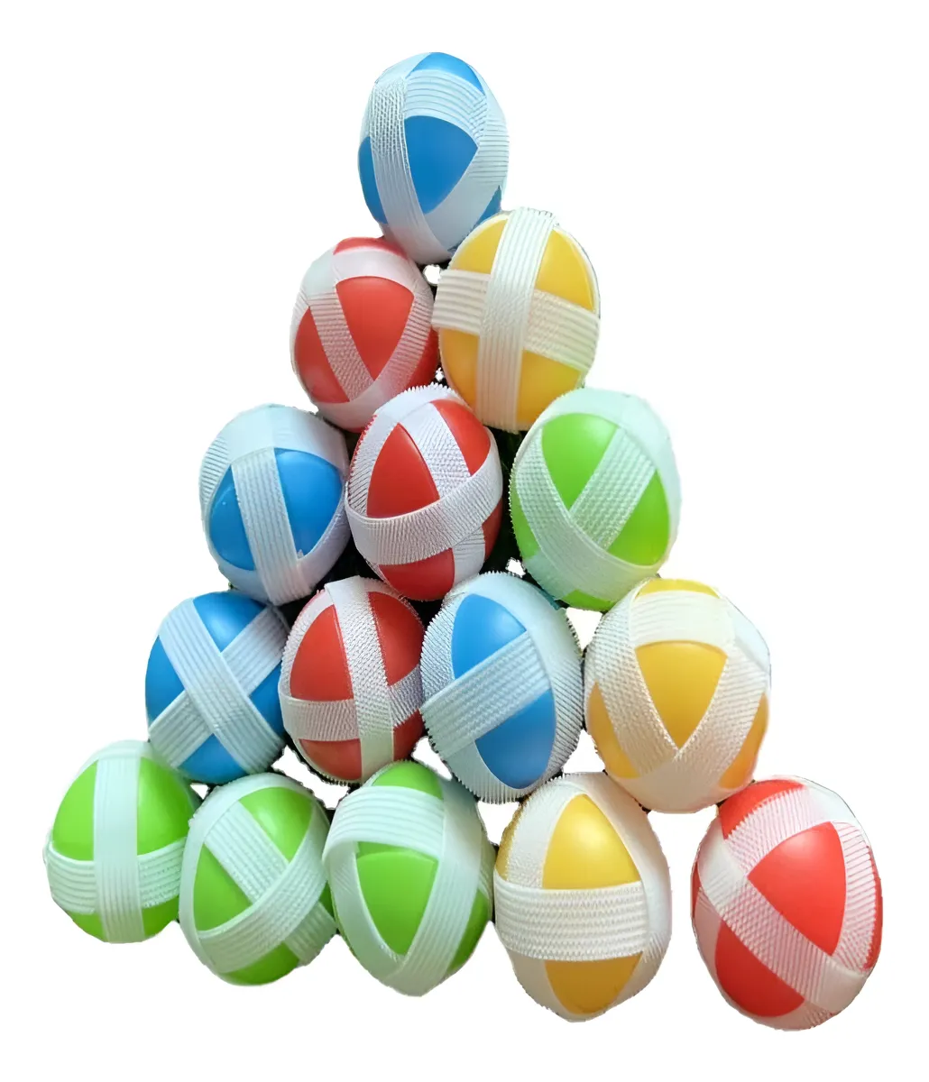 50 Piezas Dardos Adhesivos Seguros para Niños +3 Años | Juguete Divertido y Educativo | Juego de Interior y Exterior