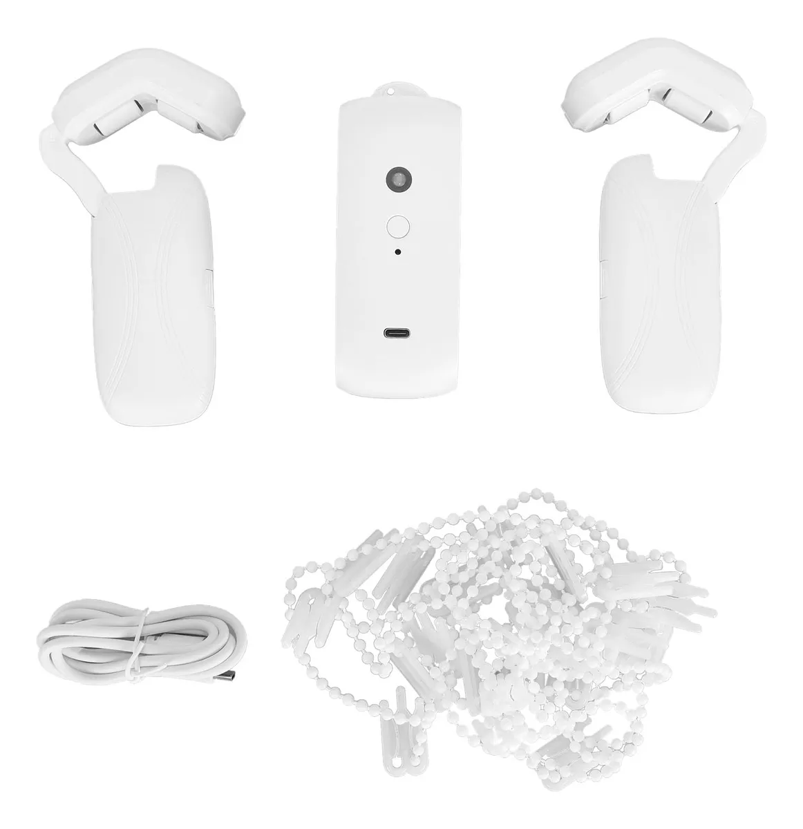 Abridor de Cortina Inteligente con Motor Eléctrico y Control Remoto: Automatiza tu Hogar con Estilo y Comodidad. Fácil Instalación, Compatible con Diversas Cortinas.