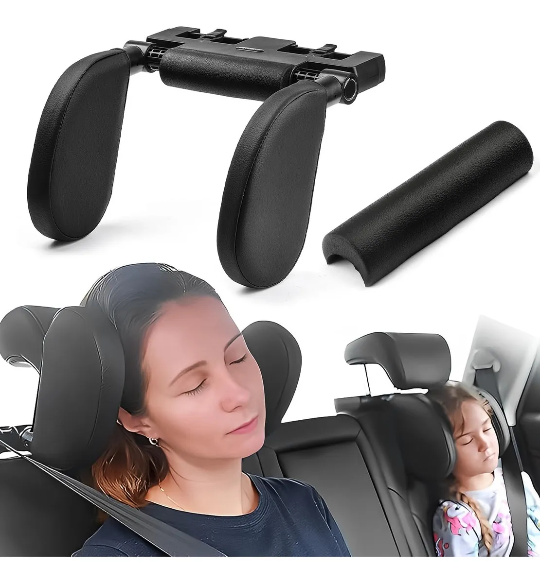 Reposa Cabezas para Auto de Algodón: Soporte Ergonómico y Confort Superior en Viajes Largos | Accesorios para Coche Premium