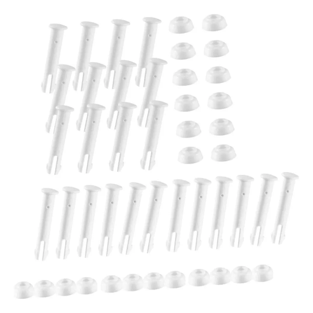Pack 20 Alfileres de Piscina Clavos de Plástico Duradero para Señalización y Delimitación de Carriles | Accesorios Esenciales para Entrenamiento y Competición