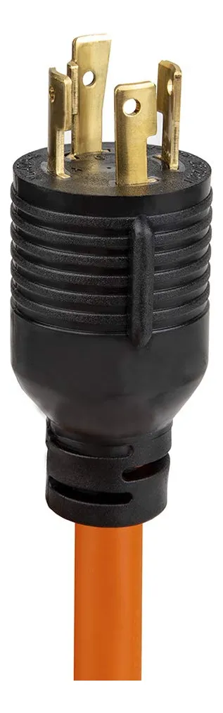 Cable Adaptador Plugrand Nema L14-30p a 6-50r | 30A a 50A | 1.5 Pies | 250V | 7500W | Conector Enchufe Industrial para Generadores y Soldadoras - Imagen 3