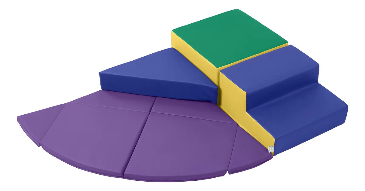 Escalador de Esquina 4 Piezas ECR4Kids SoftZone para Niños - Juguetes Educativos Seguros y Divertidos para Interiores - Estimula el Juego Activo y la Coordinación Motora