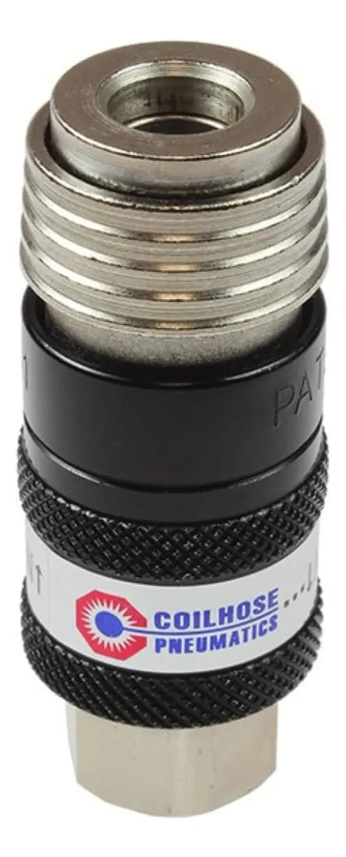 Acoplador de Escape Automático 5 en 1 NPT Hembra de Seguridad - Conexión Universal para Sistemas de Escape - Fácil Instalación - Conector Duradero