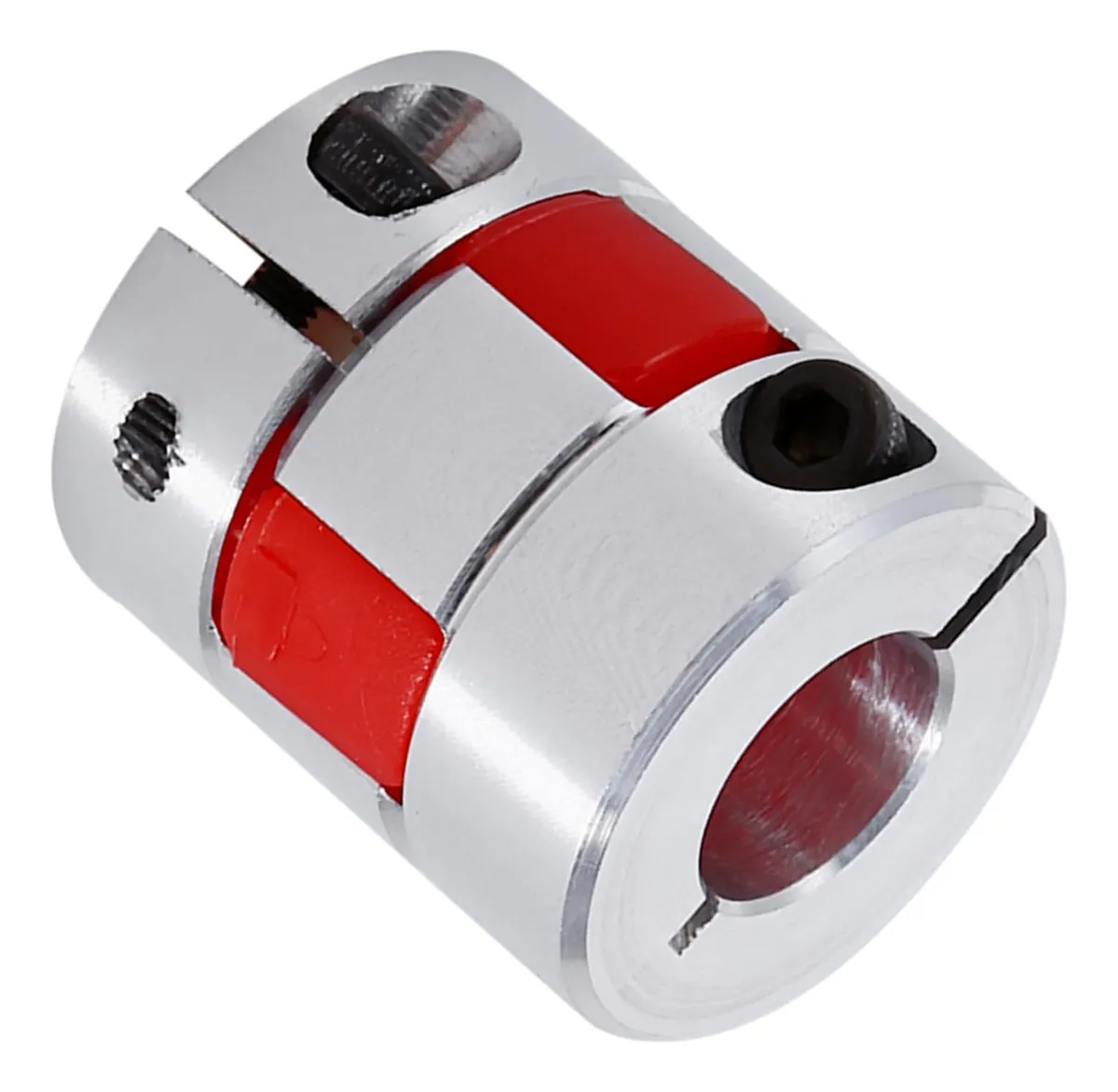 Acoplamiento Flexible Eje Motor Paso a Paso CNC: Transmisión Precisa y Amortiguación Vibraciones para Maquinaria Industrial y Prototipado - Diámetro Eje 8mm