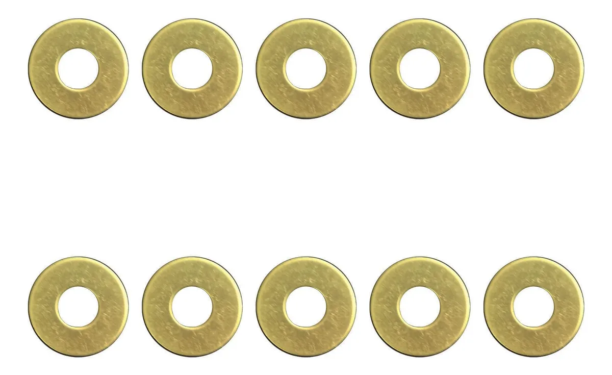 10 Bujes Adaptador Anillo Latón para Hojas de Sierra - Conversión Precisa y Duradera para Taladro y Sierras Circulares - Accesorio Esencial para Carpintería Profesional