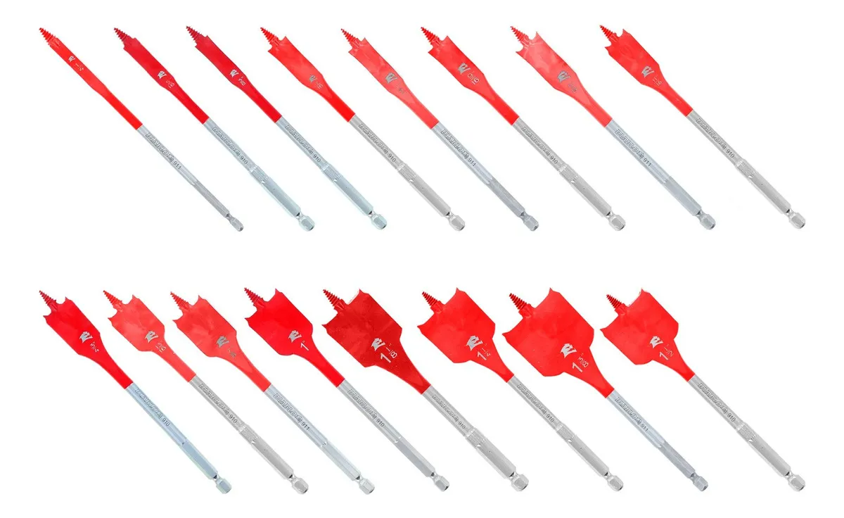 Juego de Puntas de Pala Speedemon 16 Piezas: Durabilidad y Precisión para Trabajos Eficientes | Kit Profesional para Hogar y Taller