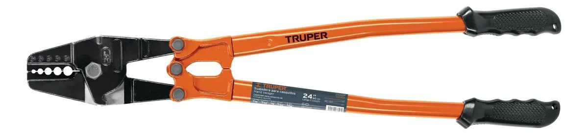 Suajadora Profesional 24 para Casquillos y Terminales Eléctricos con Cortador de Cable Integrado - Herramienta Esencial para Electricistas y DIY