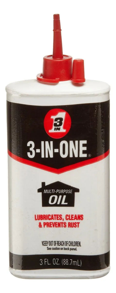 Aceite Multiusos 3 En Uno 3 Oz, Lubricante, Limpiador Y Desengrasante Para Hogar Y Taller | Paquete Doble