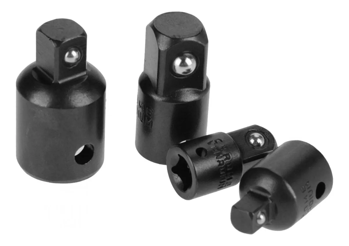 Adaptador de Enchufe 4 Piezas Reductores Cuadrado de Acero para Herramientas y Maquinaria Industrial - Solución Profesional de Conexión Eléctrica Segura y Confiable