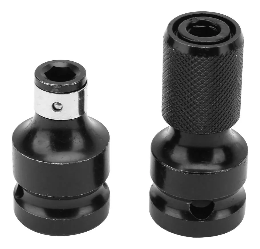 Adaptador de Manga de 1/2" a 1/4" para Llaves Eléctricas - Cambio Rápido de Vaso - Duradero para Herramientas Automotrices y de Construcción - Complemento Esencial