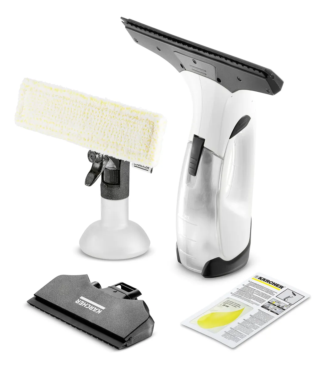 Aspirador de Ventanas a Batería Profesional con Boquillas de Aspiración para Limpieza Eficiente del Hogar - Color Elegante