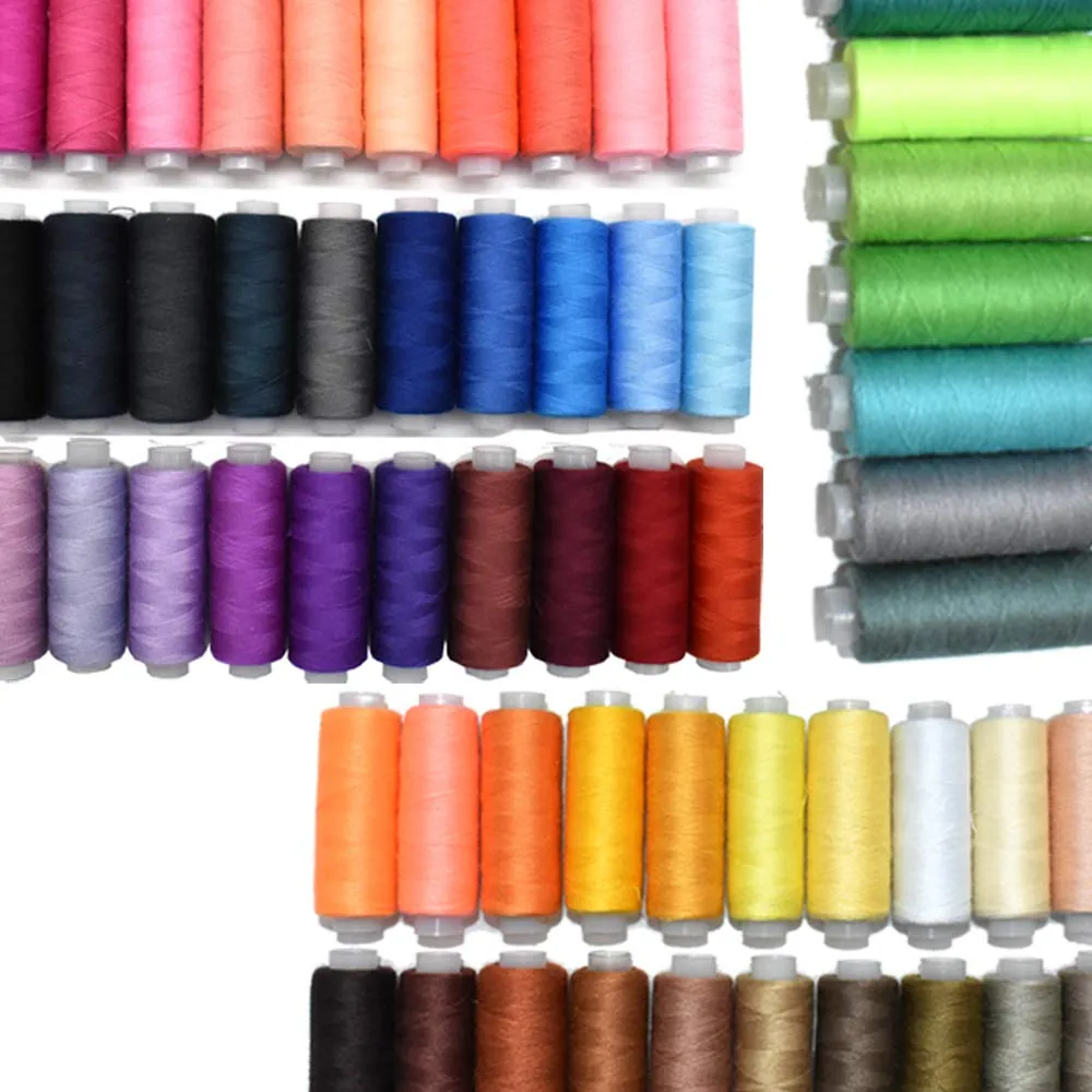 Hilo de Coser 60 Colores para Máquina y a Mano | Kit Completo para Manualidades y Proyectos Textiles | Hilo Resistente y Versátil para Todo Tipo de Tejidos